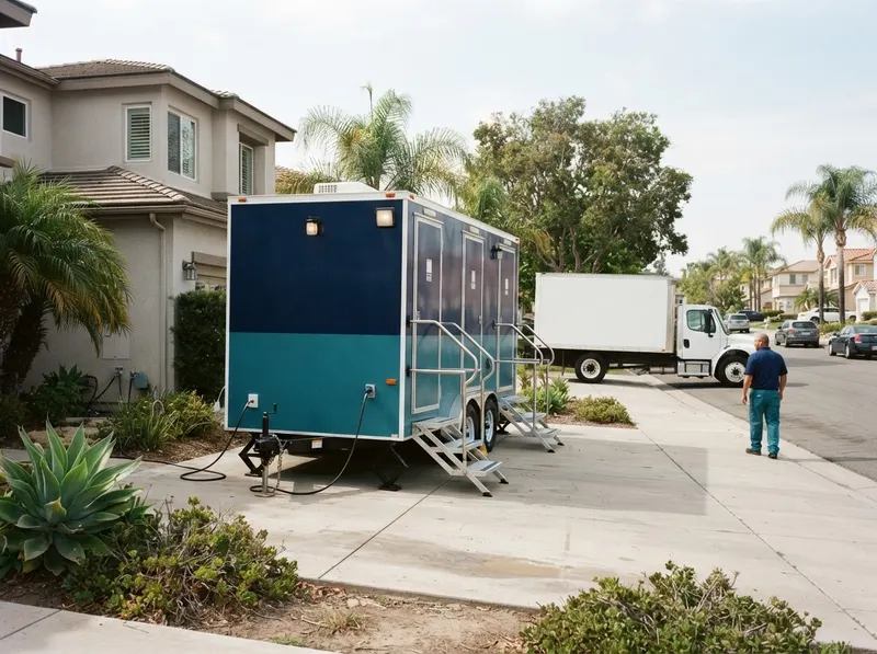 Multi-Stall Restroom Trailers in San Diego, CA