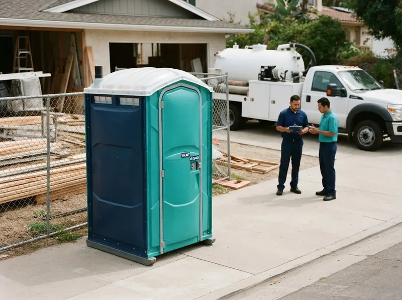 Standard Jobsite Portable Toilets in San Diego, CA